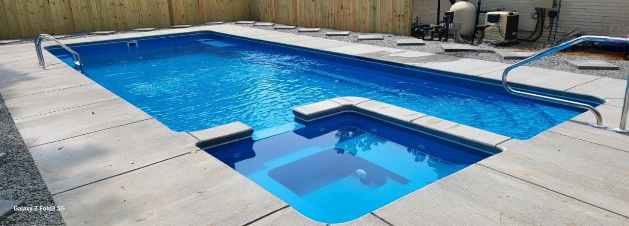 Rare Find! Private Heated Pool & Spa - Entire Home Near Atl City Center Atlanta Luaran gambar
